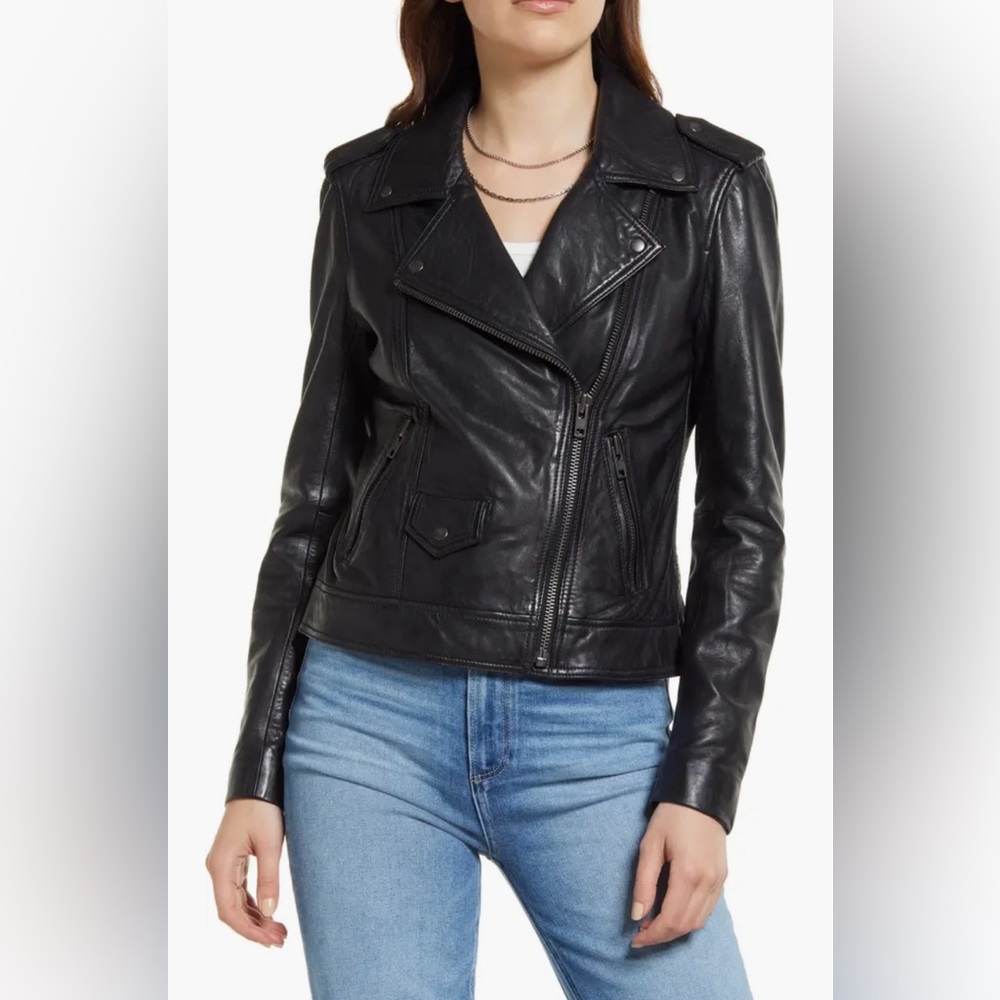 Treasure & Bond leather jacket